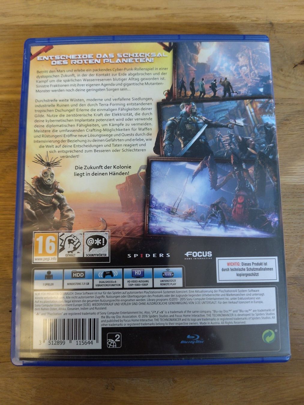 Sony Giochi: Technomancer - Playstation 4 / PS4 – Usato da Kloten venduto da SuperRetroPixels 1