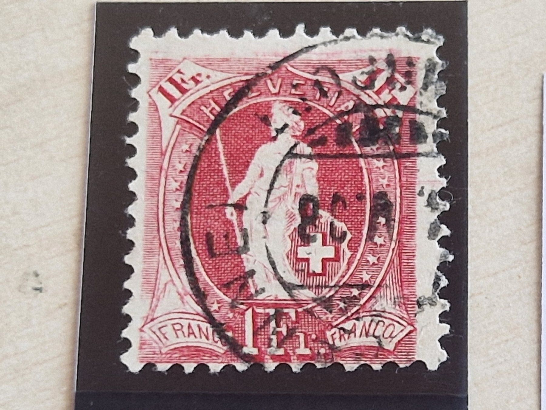 Tutti i francobolli: Stehende 99Aa mit Abart und Plattenfehlern, ab 1.- – Usato da Burgdorf venduto da Glossy01 1