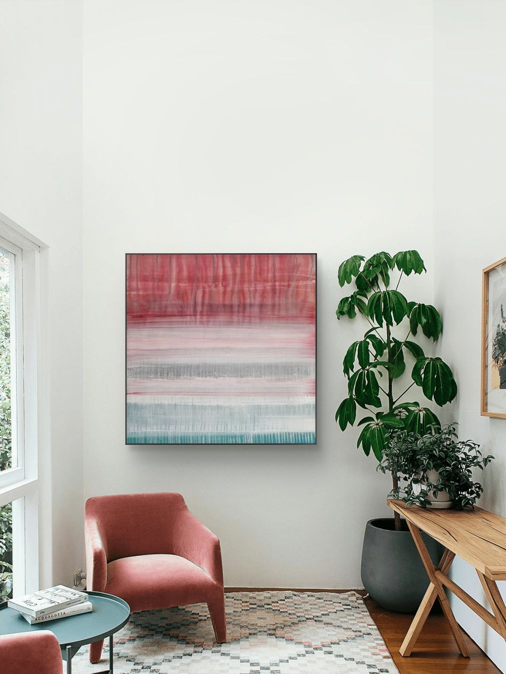 Gemälde: Originales abstraktes Bild 80x80x3cm – Neu (gemäss Beschreibung) aus Urdorf von Contra8
