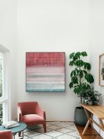 Originales abstraktes Bild 80x80x3cm
