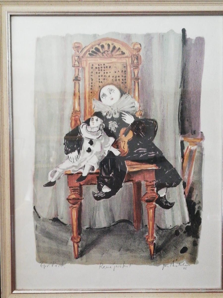 Foto & Immagini: Original. "CLOWNS " von René 1986er – Usato da Emmenbrücke venduto da Ulisse-22 2