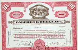 Calumet & Hecla Inc. - 1965