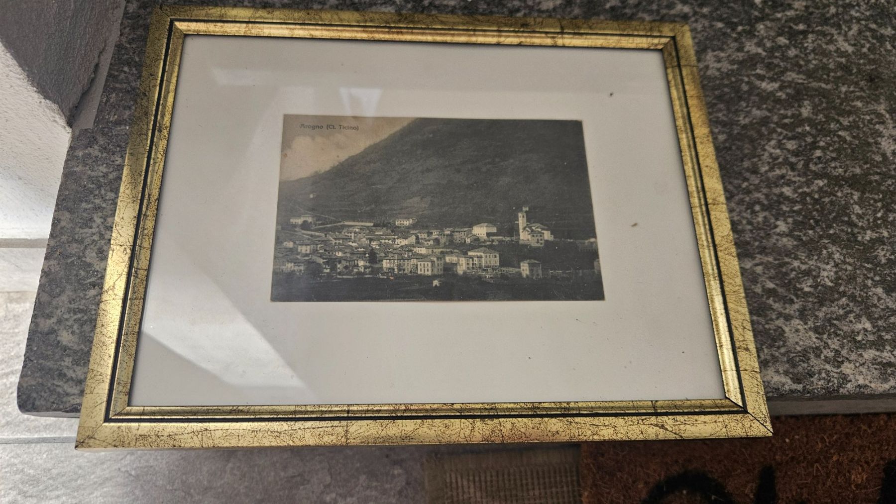 Gemälde: Quadretto Arogno (Ticino) – Gebraucht aus Melano von H-Sara
