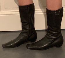 Bottines noires de Gucci