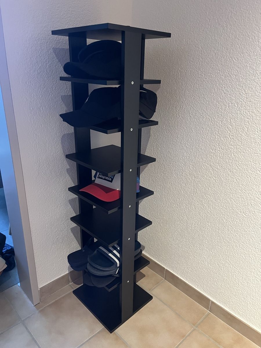 Scaffali: Schuh Regal - schwarz - super Zustand – Usato da Hellbühl venduto da Milenaluu 1