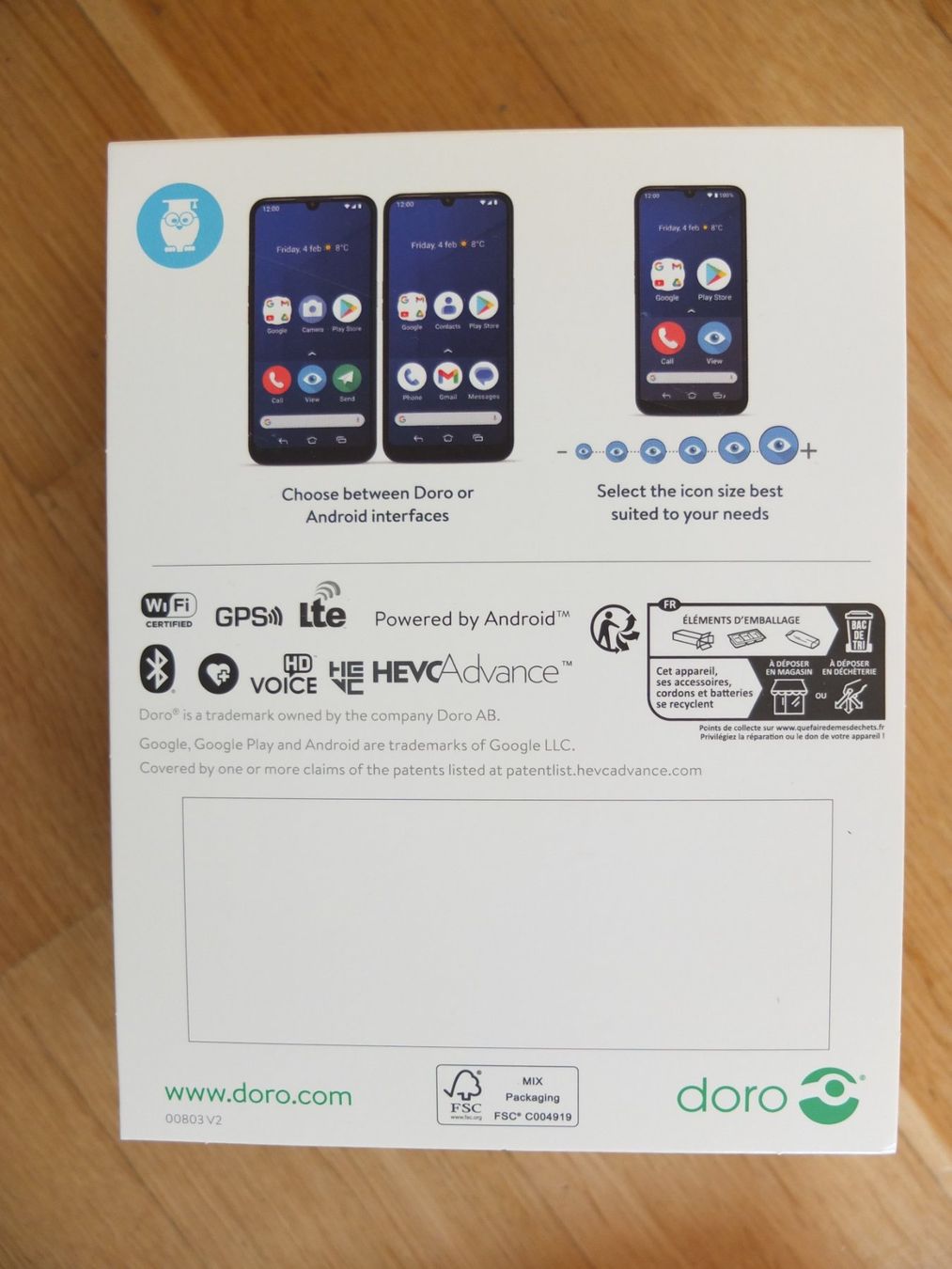 Doro Telefoni cellulari / Smartphones: Doro 8200 plus (smartphone senior) – Nuovo e nell'imballaggio originale da Fribourg venduto da poe_pbn7 4
