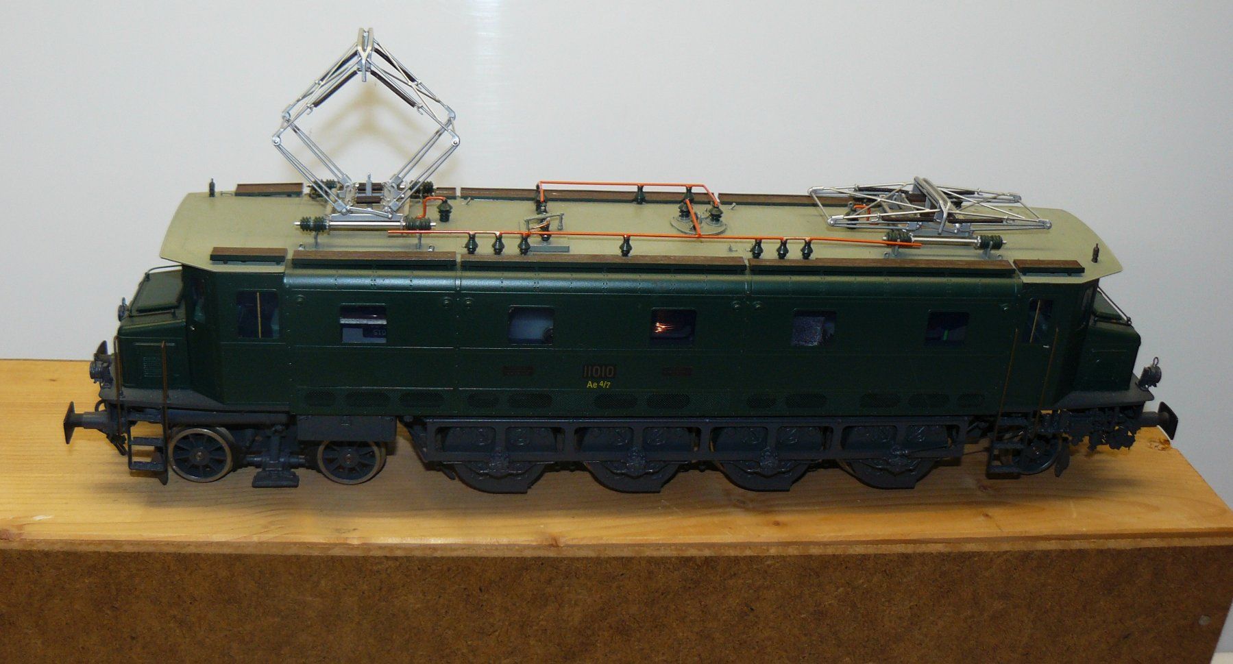 Hermann Modellini di ferrovie: Ae 4/7 11010 SBB, Spur 0, Hermann – Usato da Hombrechtikon venduto da Luetzelsee 1