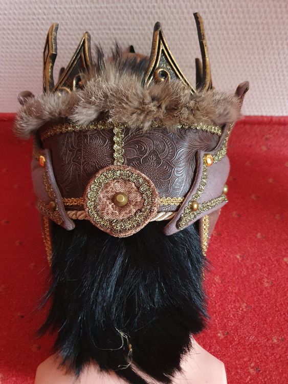 Kopfbeckung Krone, Wikinger, LARP, Wolf, Fantasy (Neu und ...