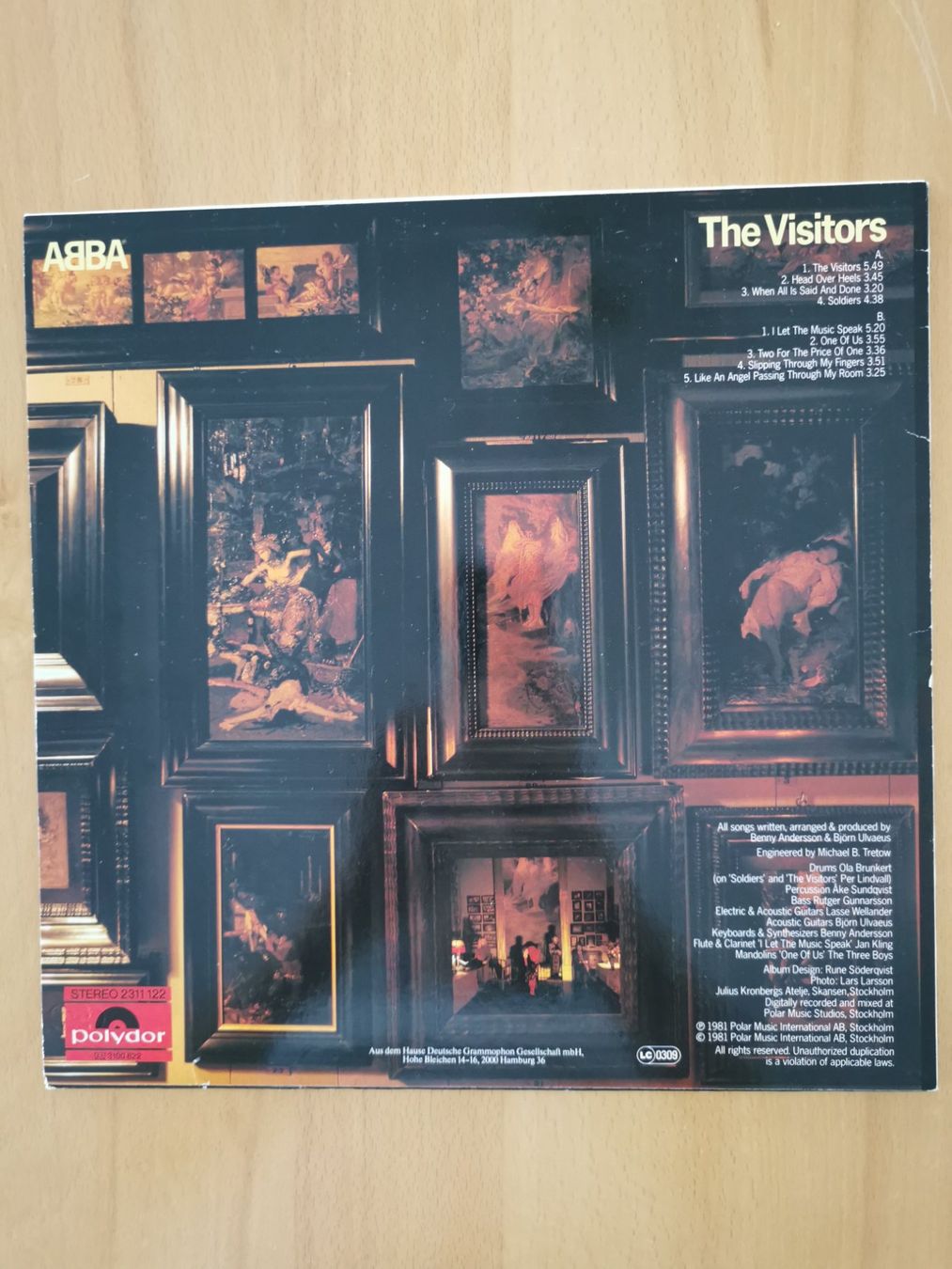 Dischi in vinile: ABBA - The Visitors - LP – Usato da St.Gallen venduto da Tamal0204 1