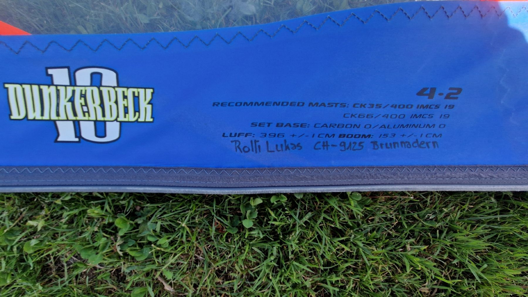 Surf: Segel NP Neil Pryde 4.2 – Usato da Brunnadern venduto da lurobru 1