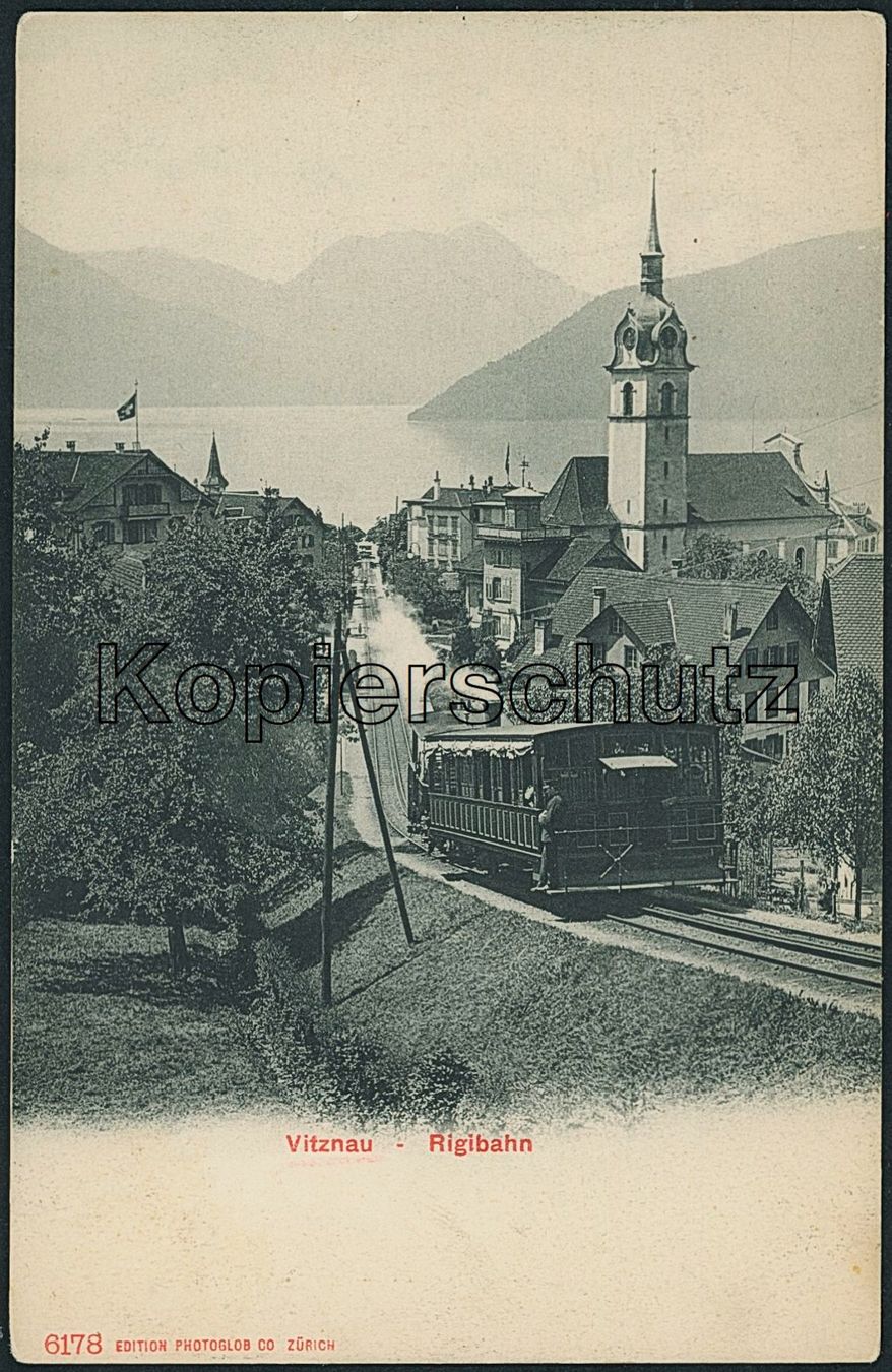 Cartoline postali: LU Vitznau - Rigi Bahn VRB – Nuovo (secondo la descrizione) da Schindellegi venduto da stationary