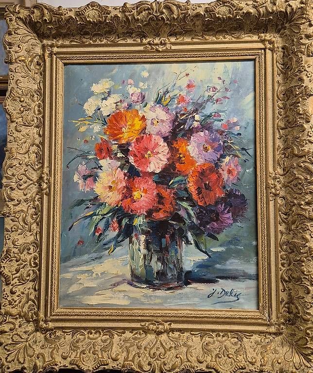 Gemälde: Peinture florale – Gebraucht aus Prilly von csh_9gpk