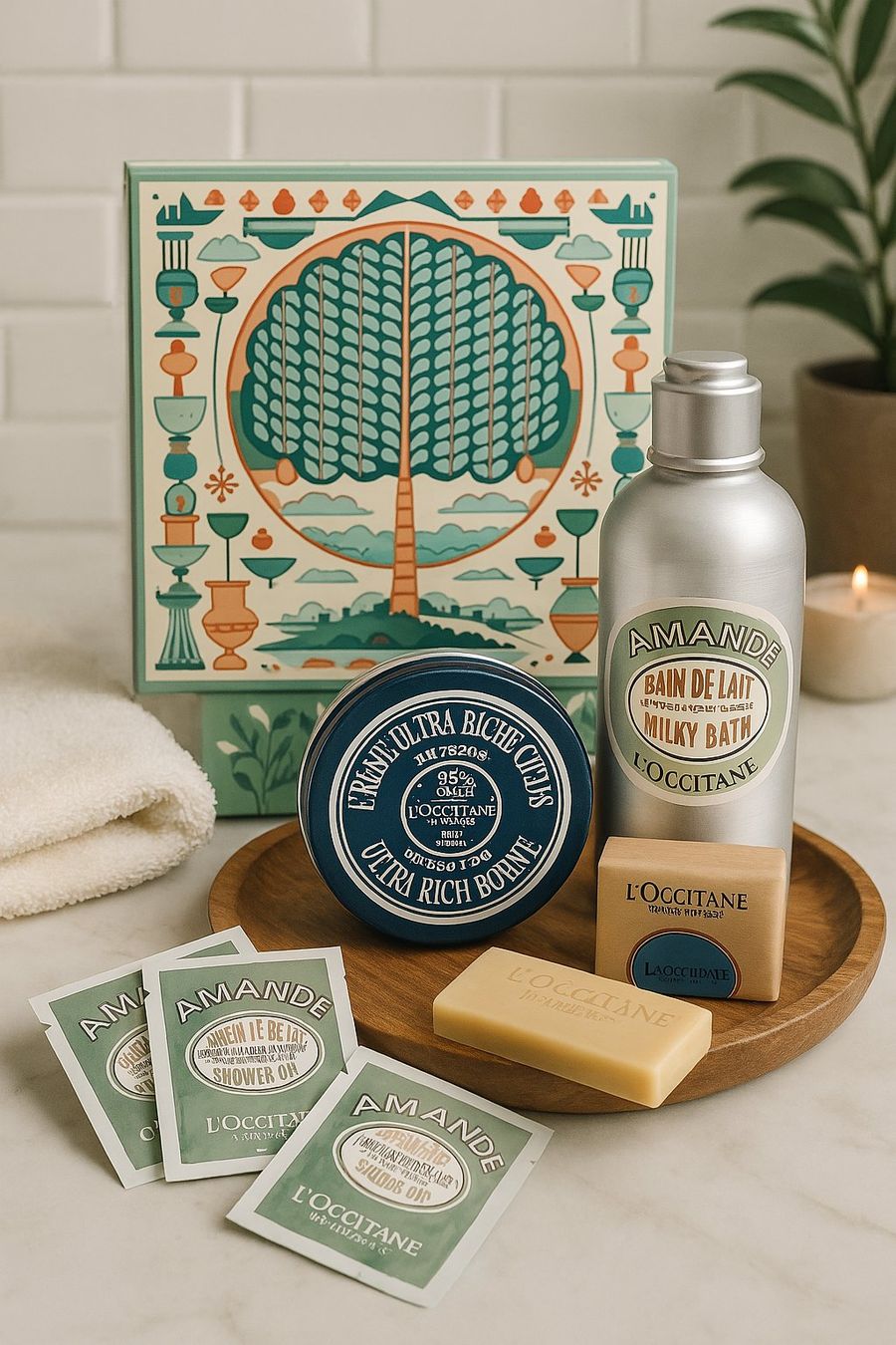 L'Occitane Idratazione: L'Occitane Mandel- & Lavendel (Geschenkset) – Nuovo e nell'imballaggio originale da La Neuveville venduto da Vestiaire_2011