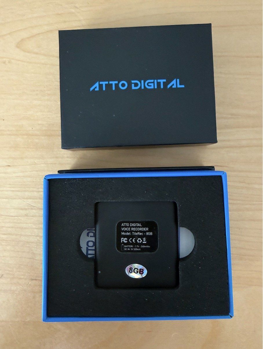 Enregistreurs: Diktiergerät Attodigital TileRec – D'occasion à Künten par Morepower
