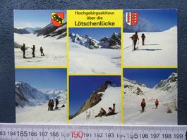HOCHGEBIRGSSKITOUR ÜBER LÖTSCHENLÜCKE BE/VS AK