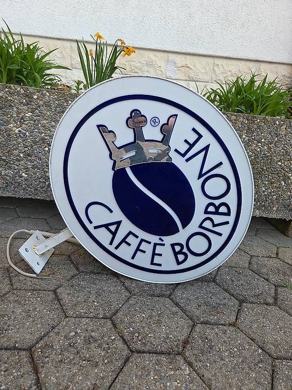 Lampen: Caffè Borbone Leuchtreklame – Gebraucht aus Berikon von sabatuv