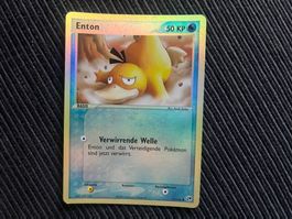 Pokemon Enton Psyduck Reverse Holo Rare EX Sandstorm