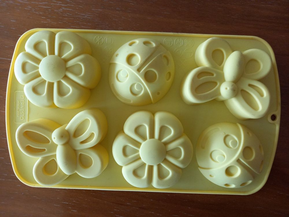 Silikonform Marienkäfer & Schmetterling - Perfekt Für Seife, Schokolade & Beton