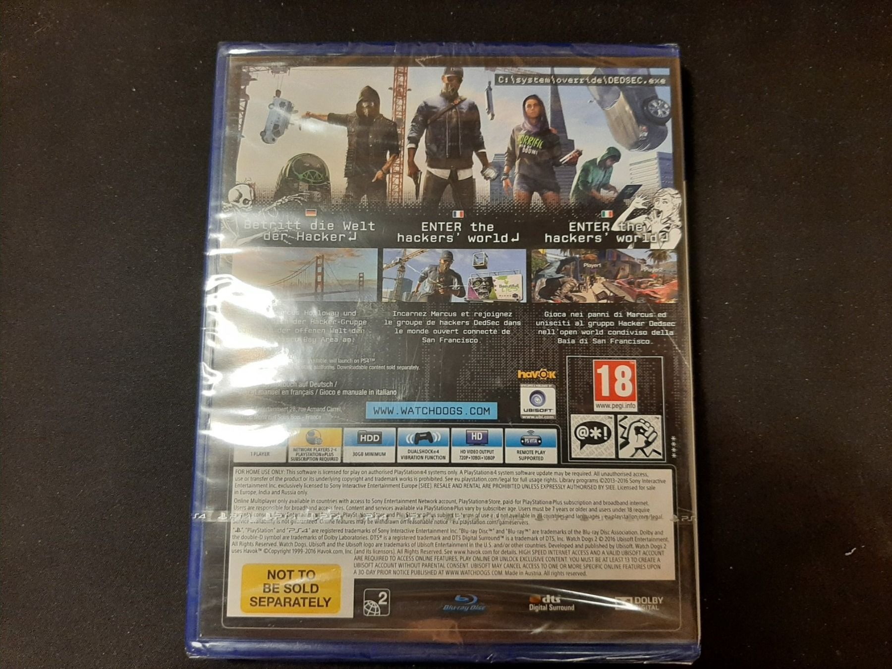 Giochi: Watchdogs 2 für Ps4 – Nuovo e nell'imballaggio originale da Ried-Muotathal venduto da Kaegi16 1