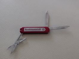 Taschenmesser Victorinox Rentenanstalt Rot guter Zustand