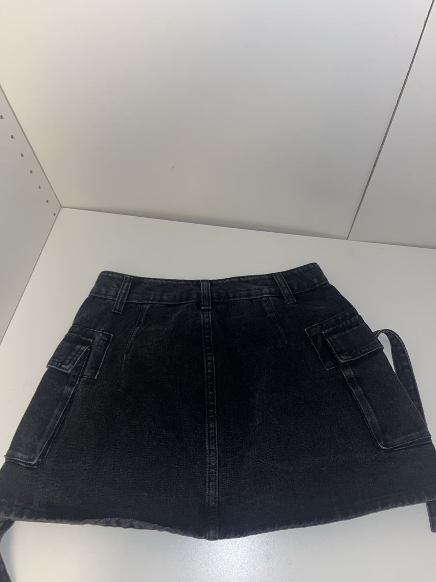 Gonne: Schwarzer Cargo Jeans Rock – Nuovo (secondo la descrizione) da Bern venduto da Zoee.pg 2
