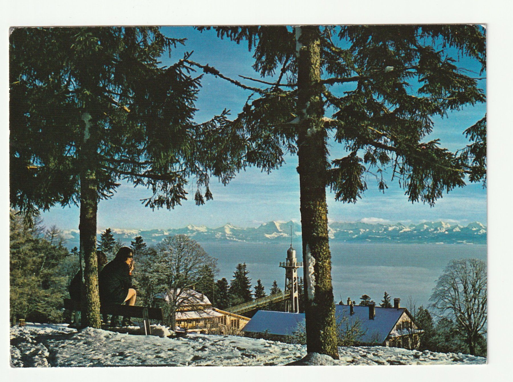 Ansichtskarten: Postkarte Gruss von Chaumont: Balcon de Neuchâtel – Neu (gemäss Beschreibung) aus St. Gallen von Ricardo_Deals