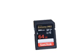 Speicherkarte SD Karte SANDISK 64GB SD Card 300MB