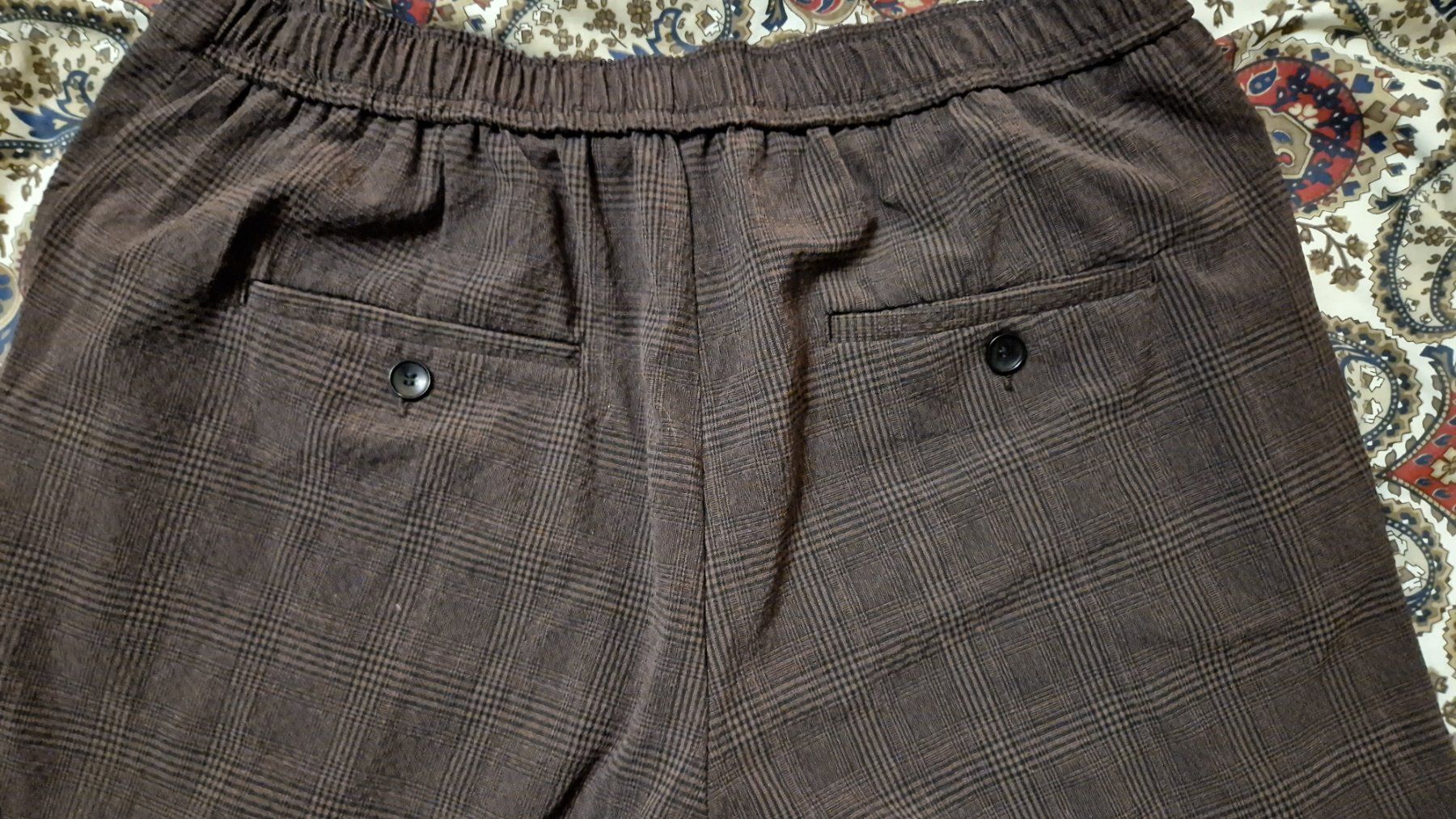 H&M Pantaloni: Braun-schwarz karierte Schlupfhose – Usato da Oberengstringen venduto da Sheera7 4