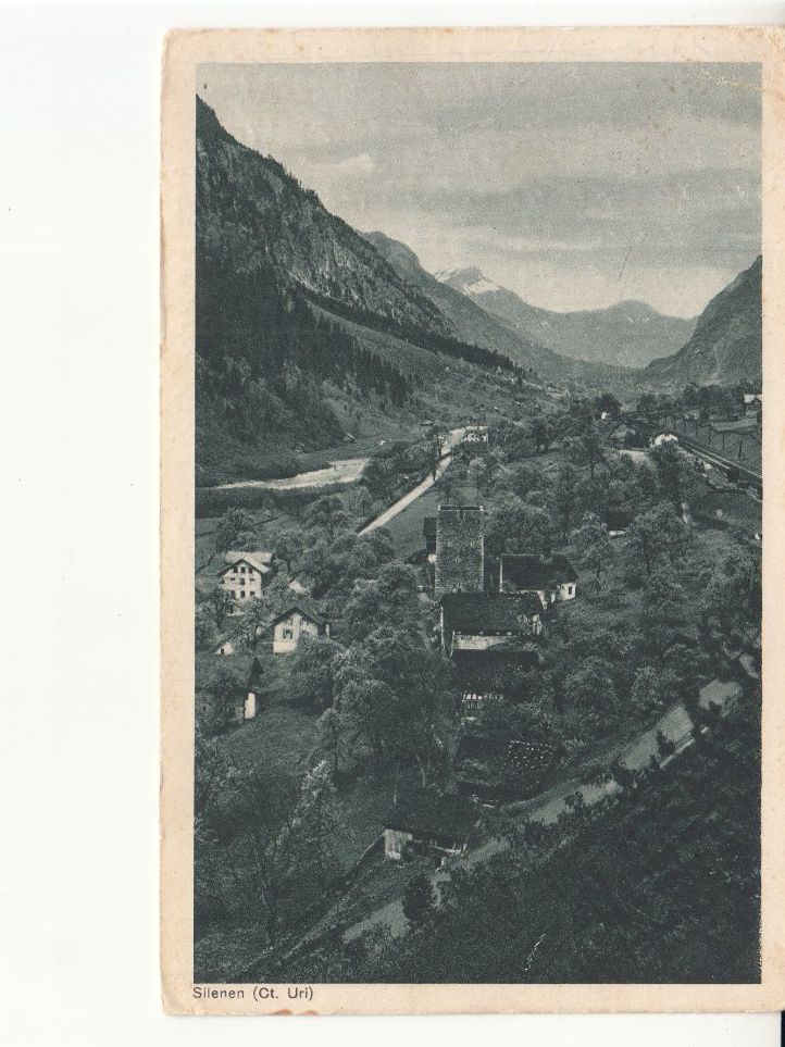 Cartoline postali: Silenen 1921 – Usato da Bürglen TG venduto da StampGraf