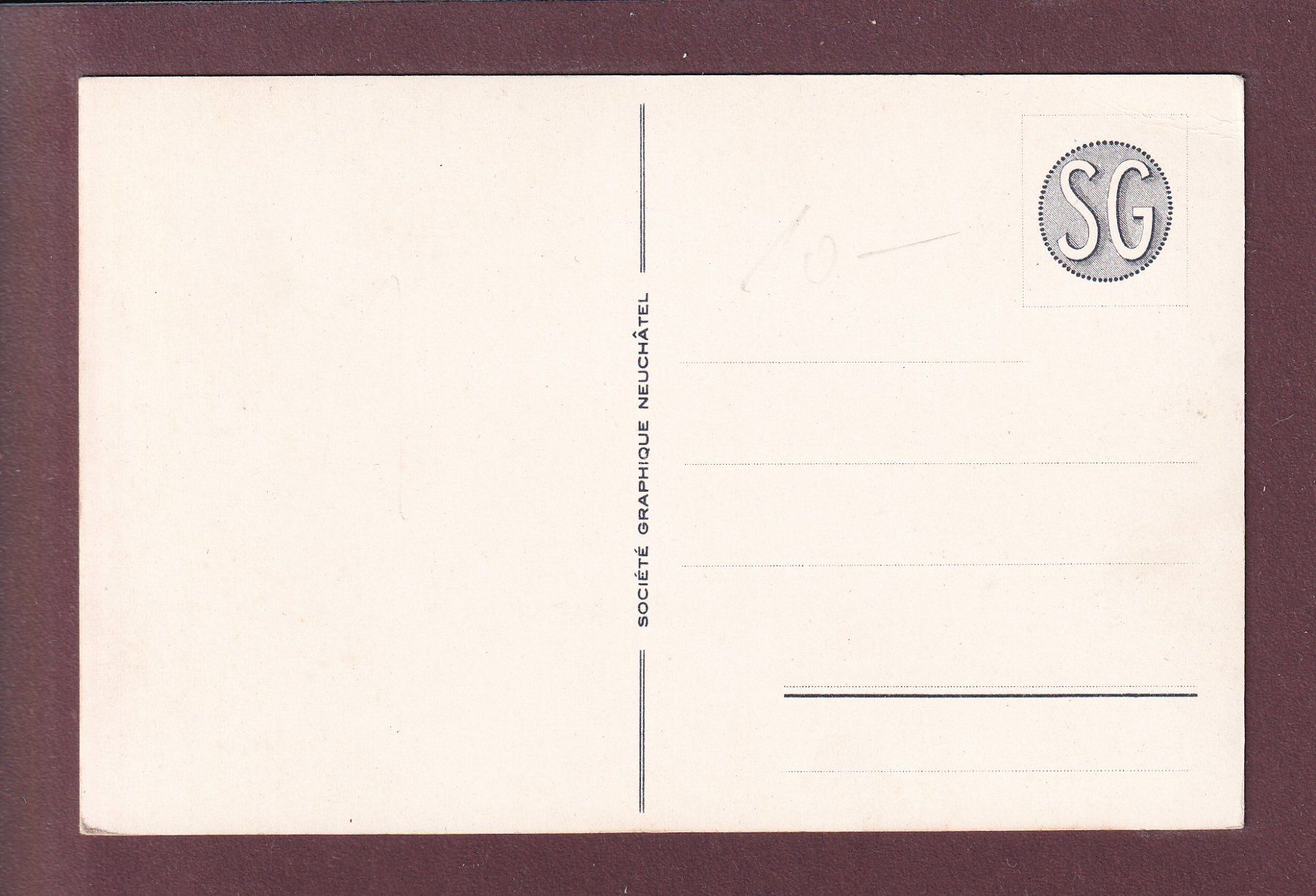 Cartoline postali: CHAMPERY - Le Calvaire – Usato da Pully venduto da nicecards 1