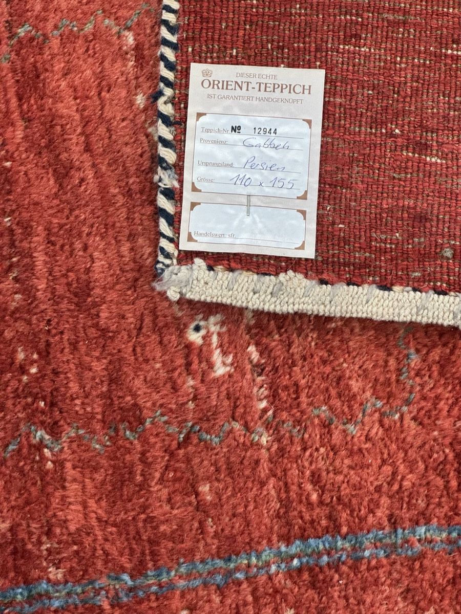 Tappeti: Orientteppich Gabbeh rot – Nuovo (secondo la descrizione) da Liestal venduto da galerie_nategh 6