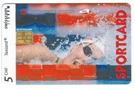 Taxcard Chip-1727 Sportcard  Schwimmen 400 Ex ungebraucht