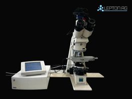 Zeiss Axioskop 50 Mikroskop mit Linkam T95-HS Hotplatesystem