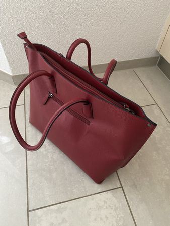 Rote Handtasche Catwalk / Shopper – Top Zustand, wie neu!