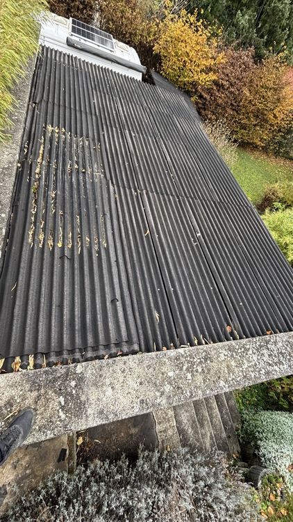 Bitumenwellplatten Ohne Konterlattung