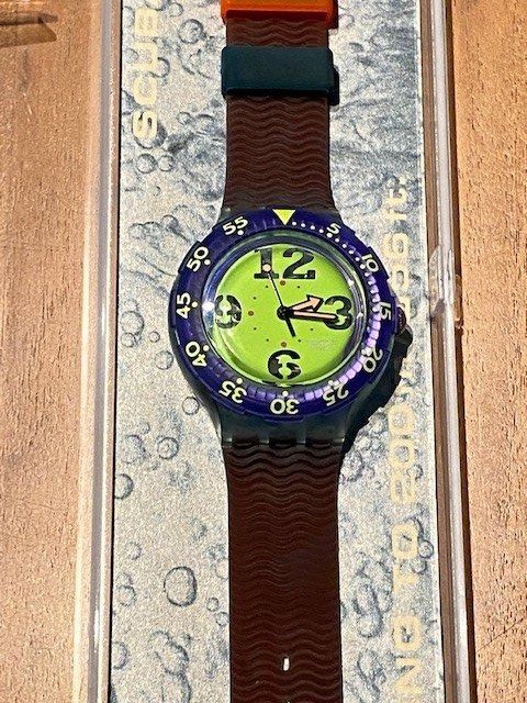 Swatch Orologi: Swatch SDN103 Scuba 200 SPRAY-UP 1992 – Nuovo (secondo la descrizione) da Sirnach venduto da Archimede8