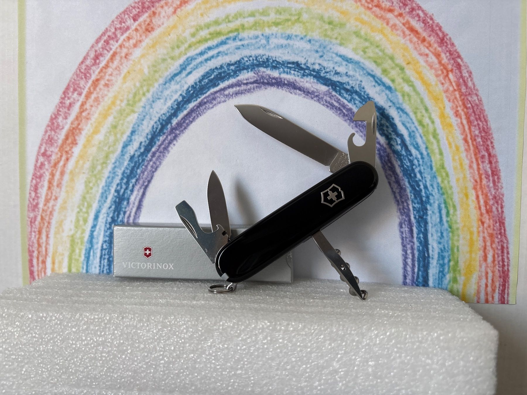 Coltelli tascabile: VICTORINOX - Spartan black - Sackmesser – Usato da Andwil SG venduto da Rainboli 2