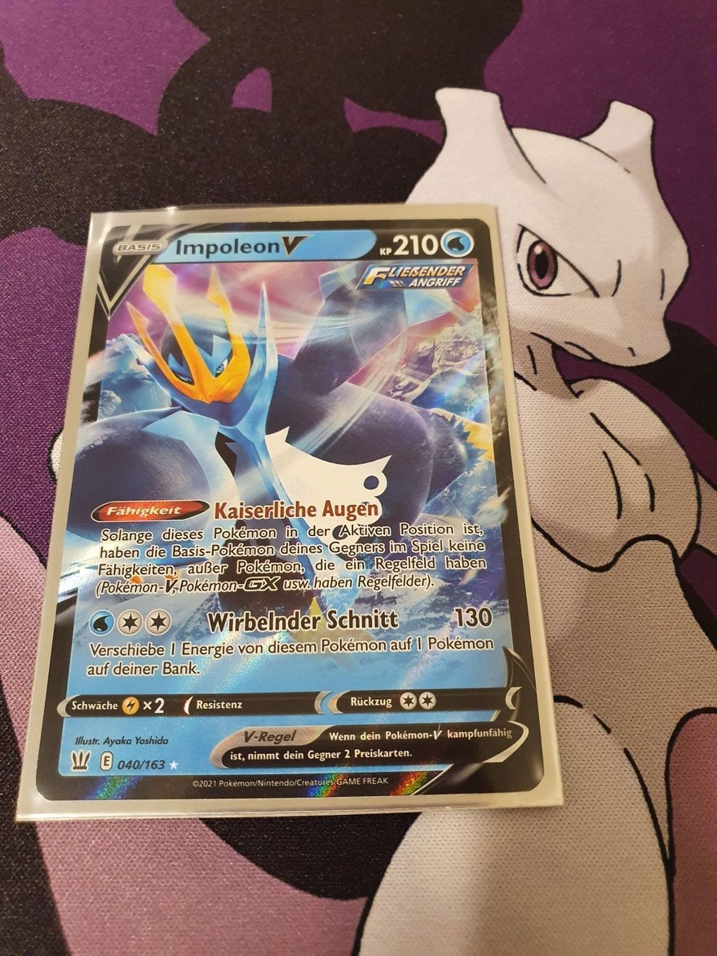 Pokémon Carte collezionabili: Impoleon V (BST 40) / Kampfstile – Nuovo (secondo la descrizione) da Bülach venduto da CherryBlu