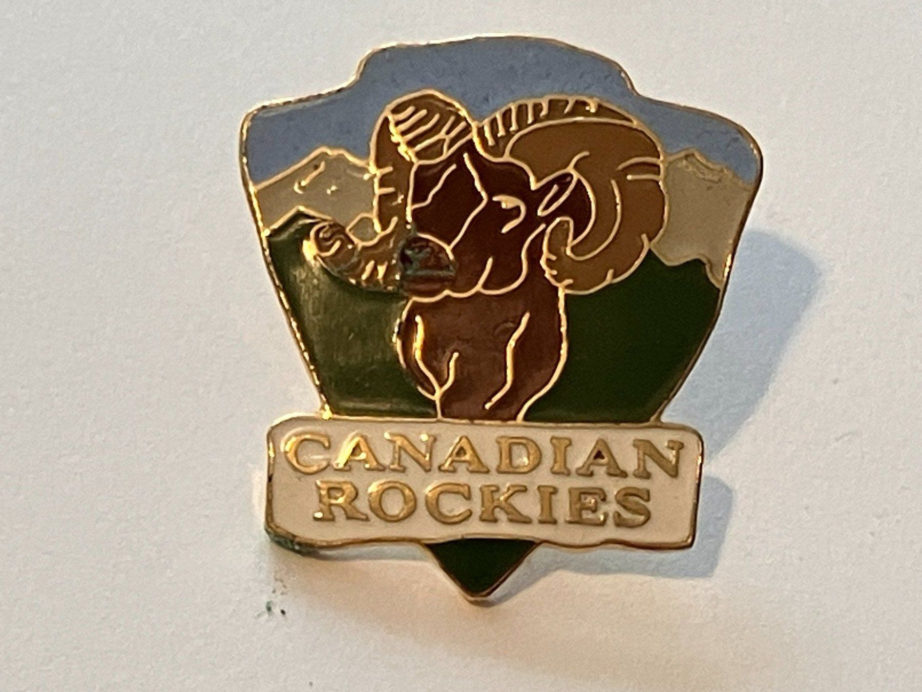 Placchette & Badge: 1 Pin Canadian Rockies – Usato da Basel venduto da djwwpp