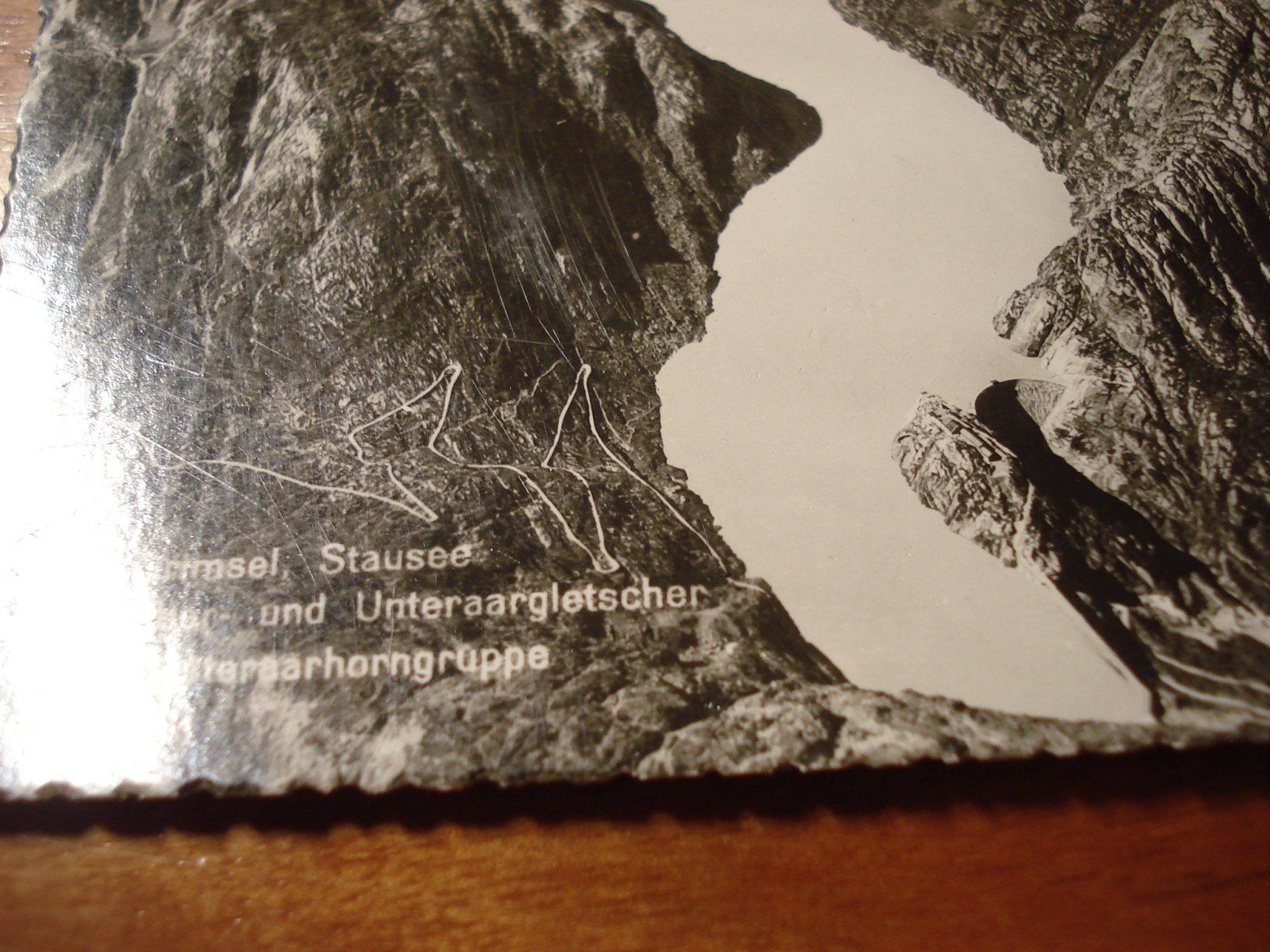 Cartes postales: Grimsel, Stausee um 1950, ungelaufen – D'occasion à Niederwil AG par morostahu 1