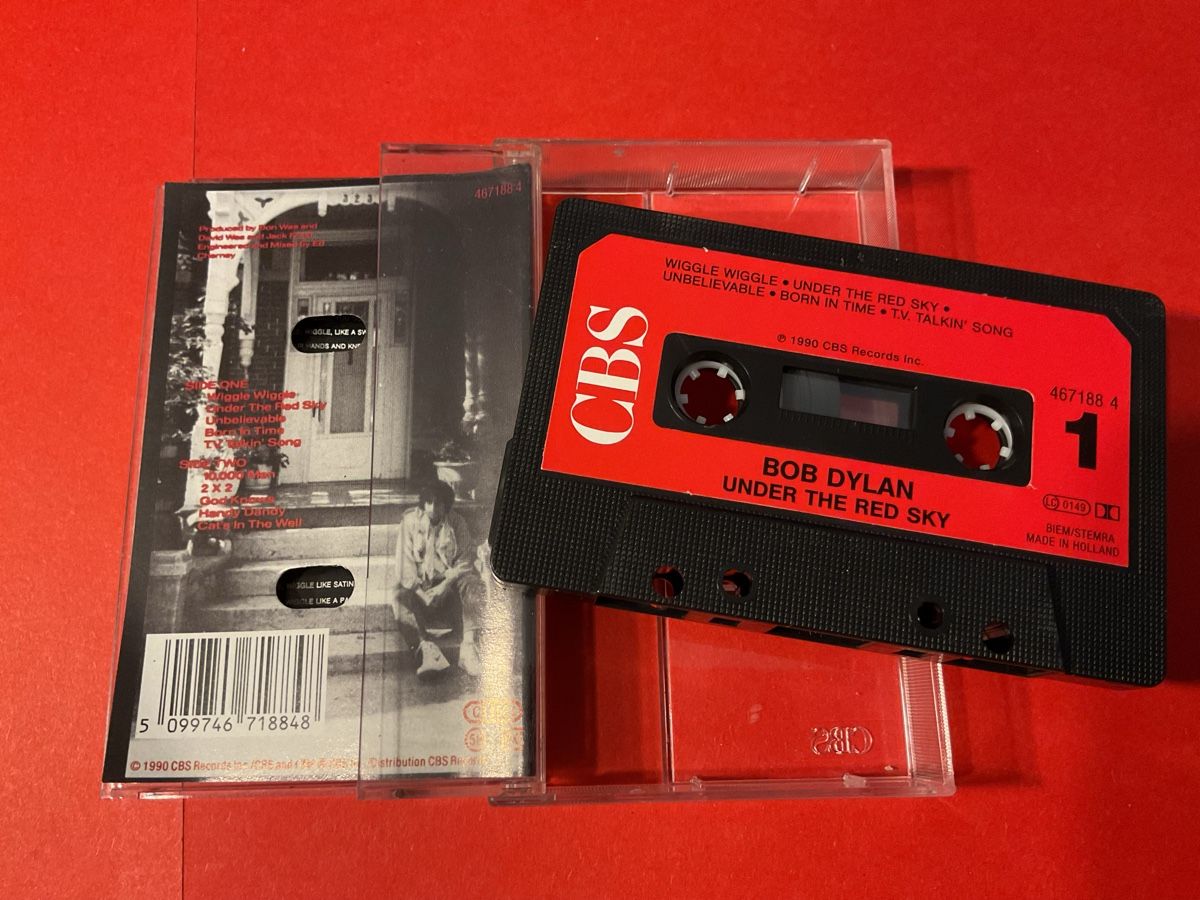 Kompaktkassetten: Bob Dylan Under The Red Sky Cassette Tape CBS 1990 – Gebraucht aus Steinach von Quarkie 1