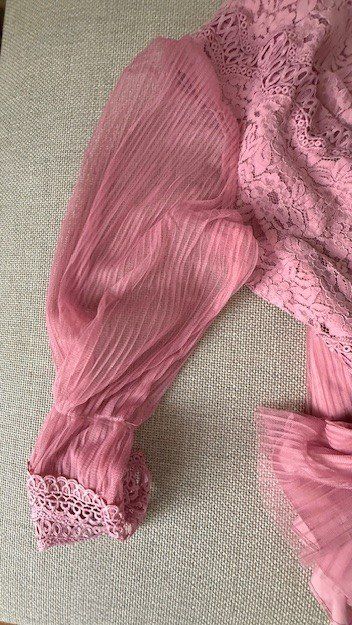 Camicette: Rosafarbene Strickbluse Gr.42 – Usato da Egg b. Zürich venduto da lipe96 2