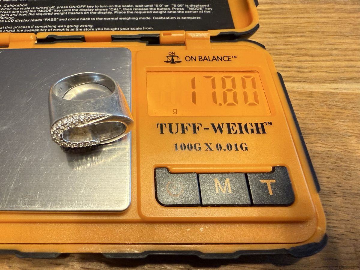 Anelli: Schwerer Silberring 925 Fingerring Sterling 925 – Usato da Goldach venduto da Donpancho 6
