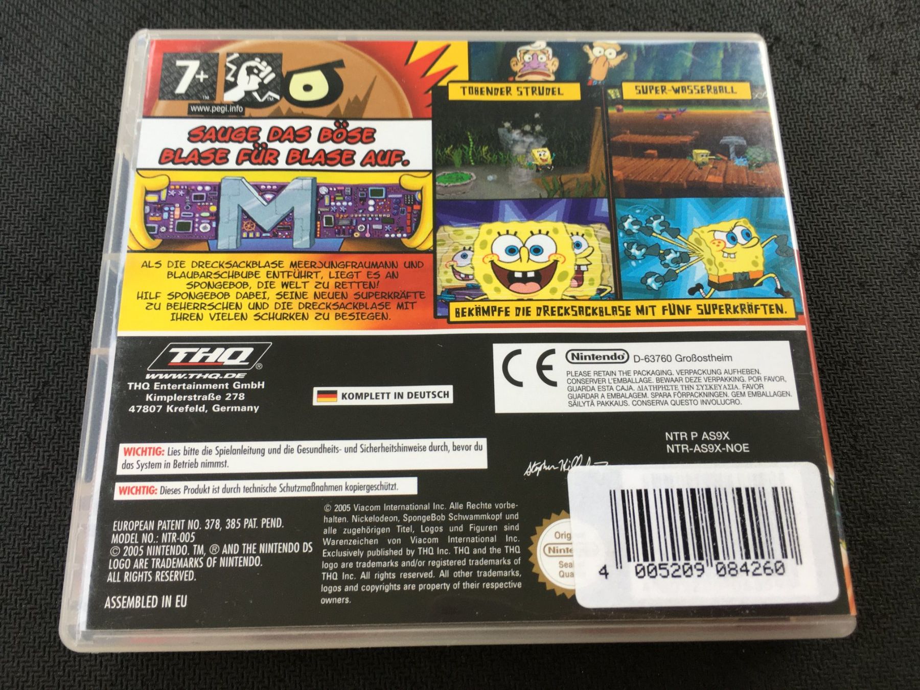 Nintendo Giochi: Spongebob der Gelbe Rächer - Nintendo DS – Usato da St.Gallen venduto da sjosjo 1
