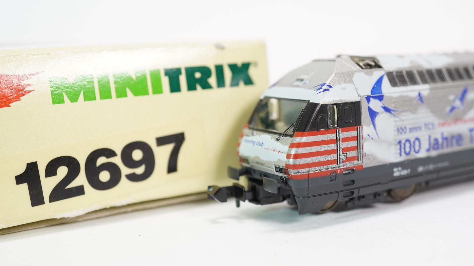 Trix Modellini di ferrovie: e63 Spur N Trix SBB Re 460 E-Lok TCS – Usato da Thun venduto da evinka_gmbh
