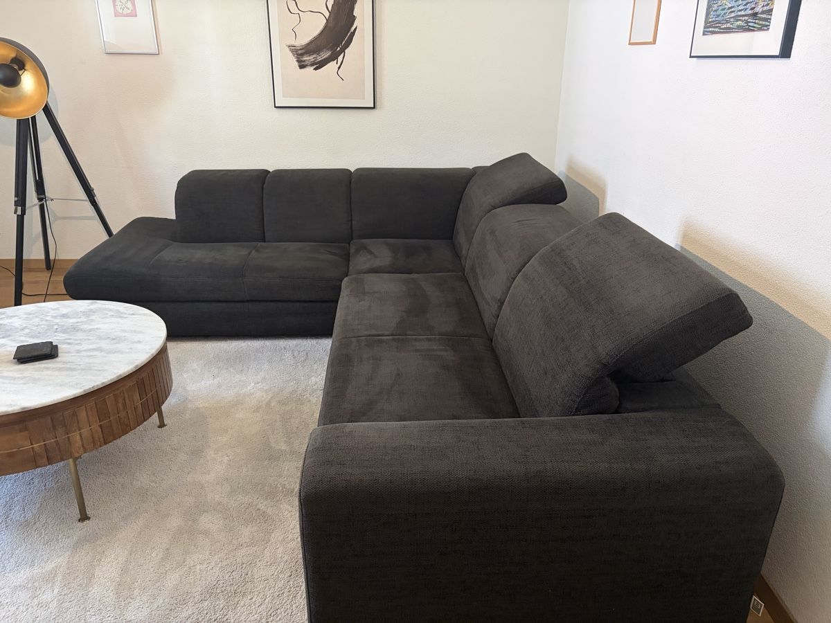 Sofas: Ecksofa dunkelgrau gute Zustand 40 – D'occasion à Zürich par vuc_xxj8 3