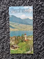 antiker Reiseprospekt Sachseln am Sarner See Vintage ca 1970