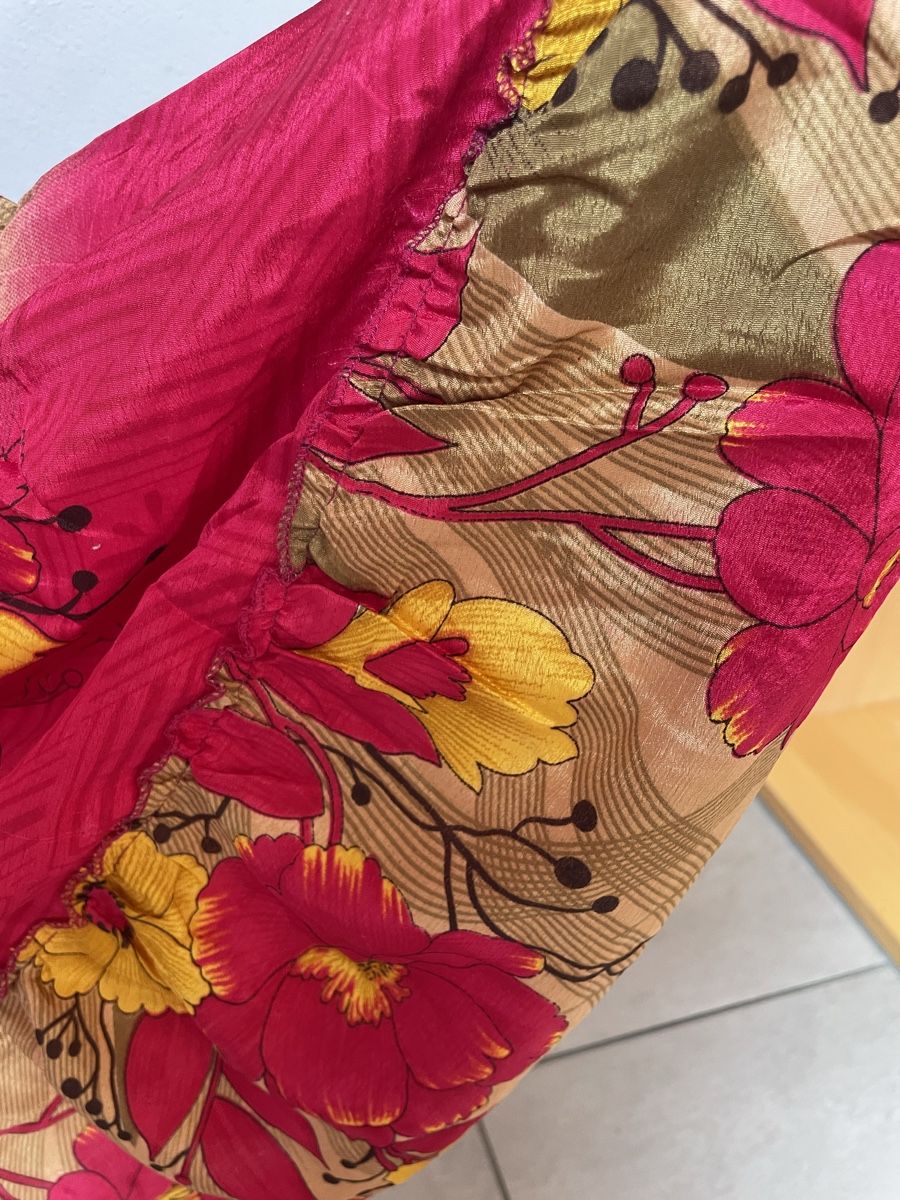 Vestiti: Extralanges Maxistufenkleid aus Seide – Nuovo (secondo la descrizione) da Sigriswil venduto da ck56 7