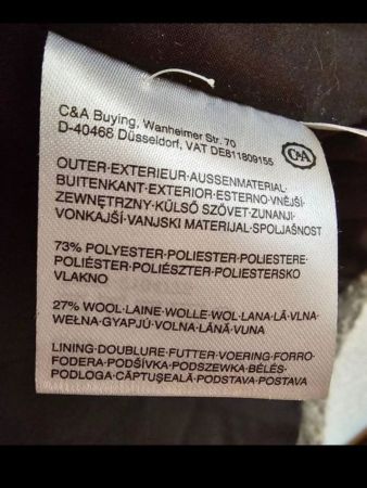 Manteau Yessica chaud et élégant - Taille 42 neuf