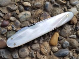 Sackmesser VICTORINOX 76mm Perlmuttmesser Couteau selten rar